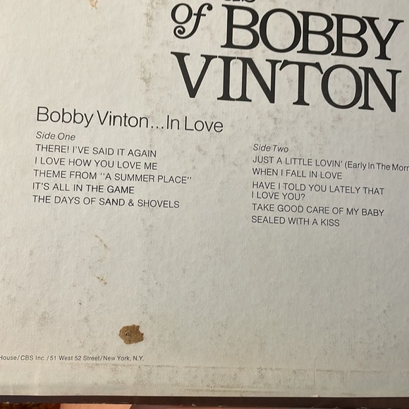 Vintage Bobby Vinton Vinyl Records - Picture 2 of 3